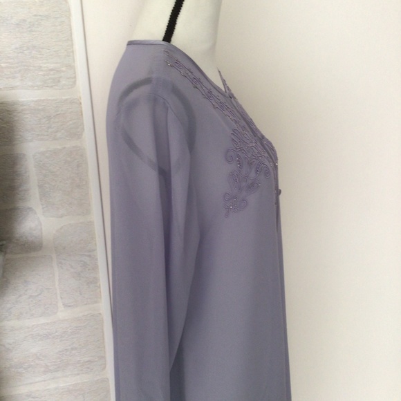 Lavender cover/cape , for dress - Picture 4 of 15